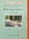 Cover image for Provence, 1970